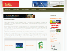 Tablet Screenshot of energiarenovable.com